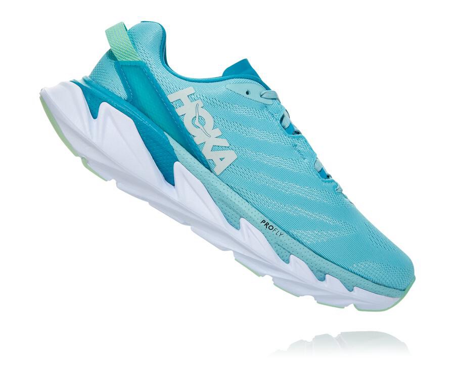 Hoka Australia One One Elevon 2 - Womens Running Shoes Blue - RXDGS-6472